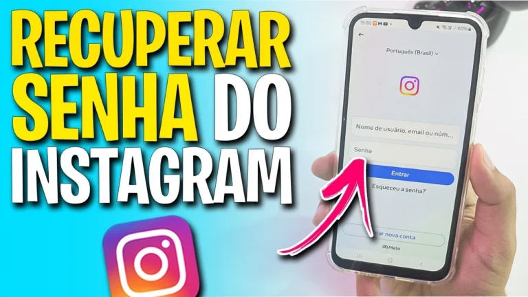 como recuperar senha do instagram