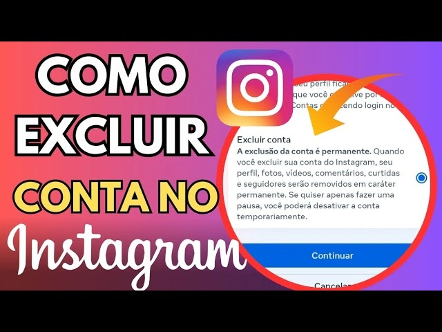 como excluir instagram